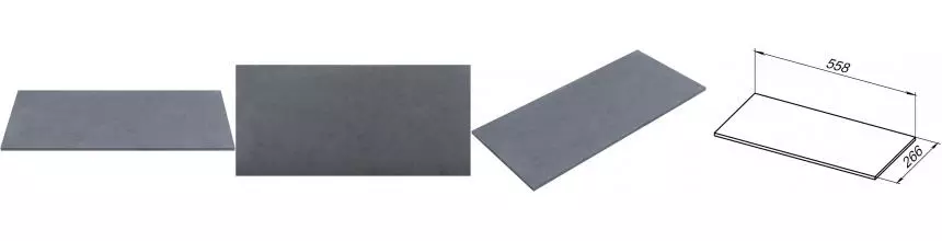 Полка «Allen Brau» Liberty 60 1.33010.G graphite Полка «Allen Brau» Liberty 60 1.33010.G graphite