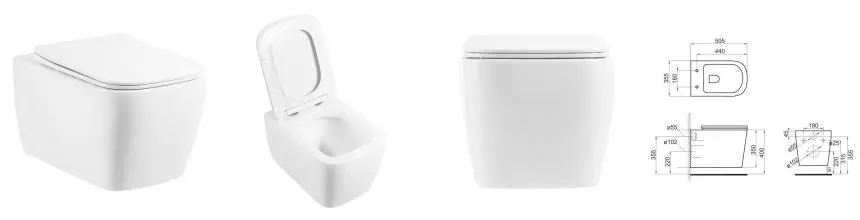 Подвесной унитаз безободковый «Belbagno» Veneto BB132CHR (BB132SC) белый с сиденьем дюропласт с микролифтом белое Подвесной унитаз безободковый «Belbagno» Veneto BB132CHR (BB132SC) белый с сиденьем дюропласт с микролифтом белое