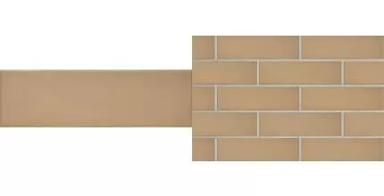 Настенная плитка «INCOLOR» Brick 28 (SP112) 28,3x8,4 С0005077 beige