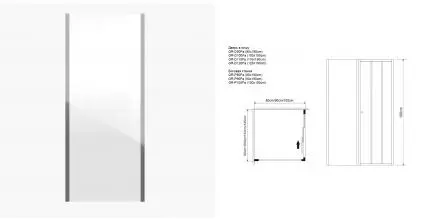 Боковая стенка GR-P90 Falcon (90*190) 1 место GR-P90Fa · Grossman, GR-P90Fa