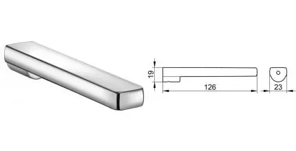 Держатель для туалетной бумаги «Keuco» Collection Moll 12763010000 на стену хром Держатель для туалетной бумаги «Keuco» Collection Moll 12763010000 на стену хром