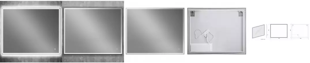 Зеркало «Art&Max» Catania 100 с подсветкой