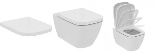Сиденье для унитаза «Ideal Standard» i.life B T468301 дюропласт с микролифтом белое