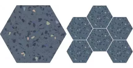 Напольная плитка «Ecoceramic» Inspire 24x20 921850 blue Напольная плитка «Ecoceramic» Inspire 24x20 921850 blue