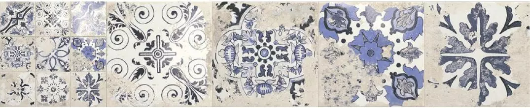 Декор «Mainzu» Land Anthology Lapp. 20x20 922389 white