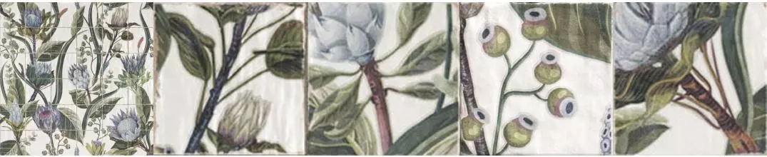 Настенное панно «Mainzu» Livorno Protea Glossy (комплект из 36 шт.) 120x120 918324 мультиколор