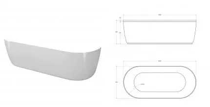 Экран под ванну «Cezares» Metauro-Central-180-SCR-W37 белый