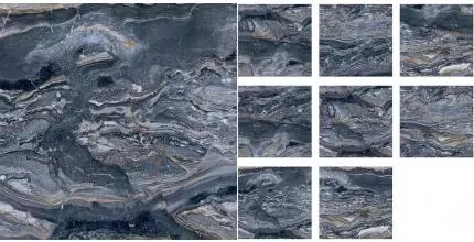 Напольная плитка «ITC» Apulia HG Lapp. (Индия) 60x60 BZ/310 SG blue