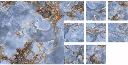 Напольная плитка «ITC» Agyaro High Glossy (Индия) 60x60 BZ/647 blue Напольная плитка «ITC» Agyaro High Glossy (Индия) 60x60 BZ/647 blue