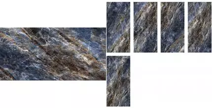 Напольная плитка «Infinity Ceramica (Индия)» Fortuna High Glossy 120x60 IT/Filettino Multi blu Напольная плитка «Infinity Ceramica (Индия)» Fortuna High Glossy 120x60 IT/Filettino Multi blu