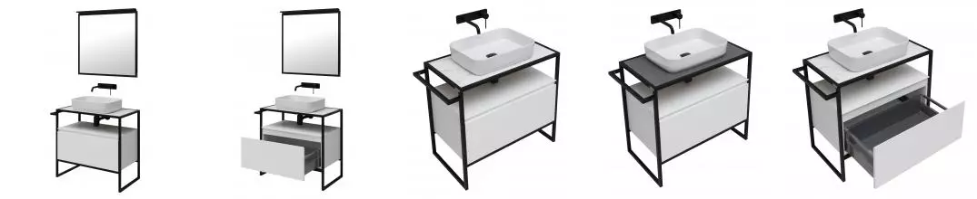 Мебель для ванной «Allen Brau» Priority 80 white matt