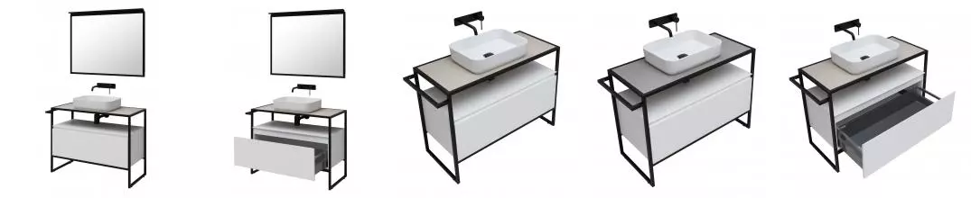 Мебель для ванной «Allen Brau» Priority 100 white matt