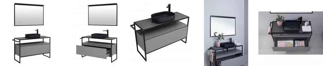 Мебель для ванной «Allen Brau» Priority 120 platinum grey matt