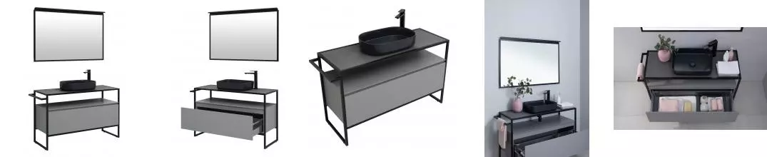 Мебель для ванной «Allen Brau» Priority 120 platinum grey matt Мебель для ванной «Allen Brau» Priority 120 platinum grey matt