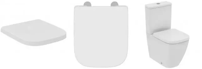 Сиденье для унитаза «Ideal Standard» i.life S T473701 дюропласт с микролифтом белое