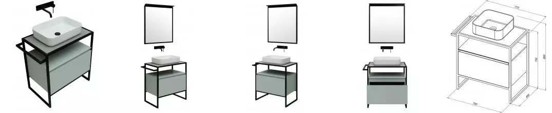 Тумба с раковиной «Allen Brau» Priority 70 рapyrus white matt Тумба с раковиной «Allen Brau» Priority 70 рapyrus white matt