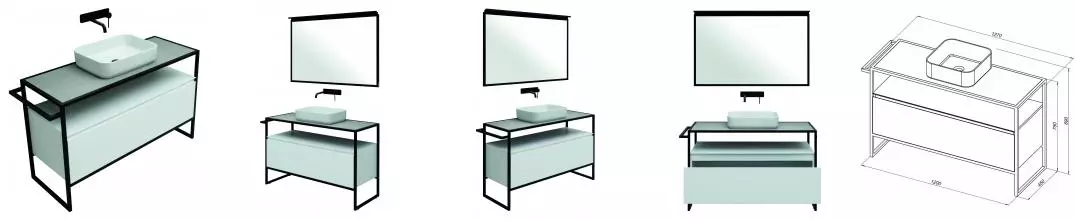 Тумба с раковиной «Allen Brau» Priority 120 white matt Тумба с раковиной «Allen Brau» Priority 120 white matt