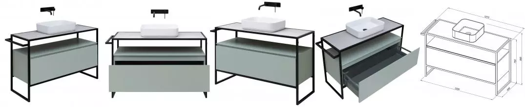 Тумба с раковиной «Allen Brau» Priority 120 рapyrus white matt Тумба с раковиной «Allen Brau» Priority 120 рapyrus white matt