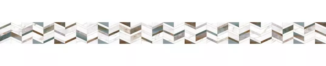Настенная плитка «Alma Ceramica» Oxide Glossy 74x24,6 TWU12OXD17R мультиколор