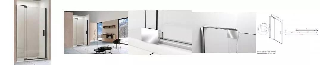 Душевая дверь «Vincea» Extra VDP-1E8090CLB 90/200 прозрачная/чёрная Душевая дверь «Vincea» Extra VDP-1E8090CLB 90/200 прозрачная/чёрная