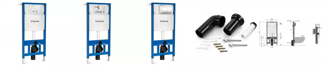 Инсталляция для унитаза «Vincea» VIS-601 Инсталляция для унитаза «Vincea» VIS-601