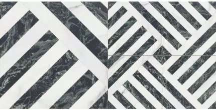 Напольная плитка «Realonda Ceramica (Испания)» Gatsby Emerald 44,2x44,2 00000016707 чёрно-белый Напольная плитка «Realonda Ceramica (Испания)» Gatsby Emerald 44,2x44,2 00000016707 чёрно-белый