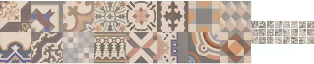 Напольная плитка «Realonda Ceramica» Patchwork 44,2x44,2 00000016005 мультиколор