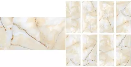 Напольная плитка «ITC» Alabaster Glossy (Индия) 120x60 00000016464 natural