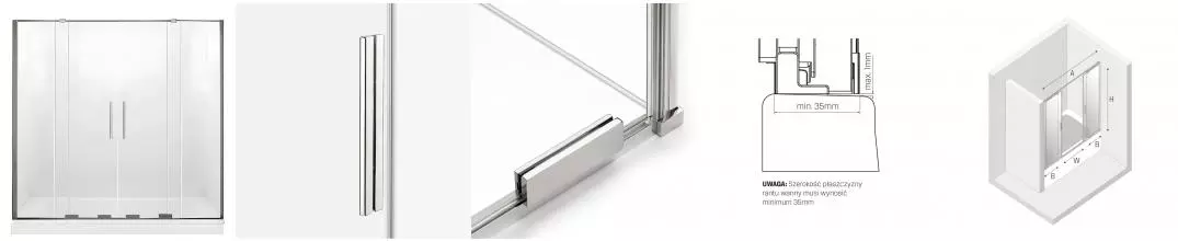 Шторка на ванну стеклянная «New Trendy» Smart 150/150 прозрачная/хром Шторка на ванну стеклянная «New Trendy» Smart 150/150 прозрачная/хром