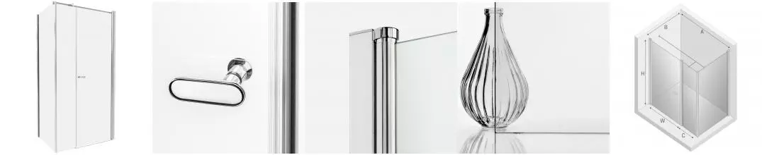 Душевой угол-ограждение «New Trendy» New Soleo Chrome 110/110 прозрачный/хром квадратный без поддона универсальный Душевой угол-ограждение «New Trendy» New Soleo Chrome 110/110 прозрачный/хром квадратный без поддона универсальный