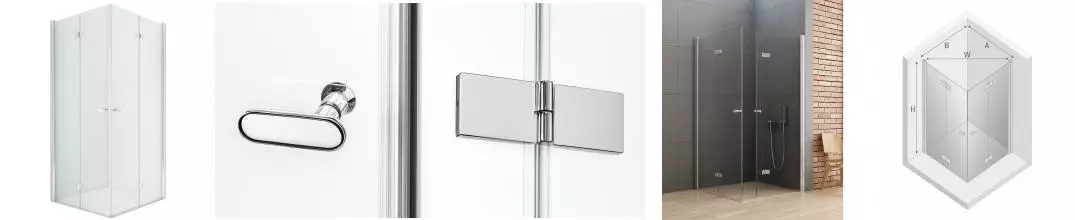 Душевой угол-ограждение «New Trendy» New Soleo 2D Chrome 70/70 прозрачный/хром квадратный без поддона Душевой угол-ограждение «New Trendy» New Soleo 2D Chrome 70/70 прозрачный/хром квадратный без поддона