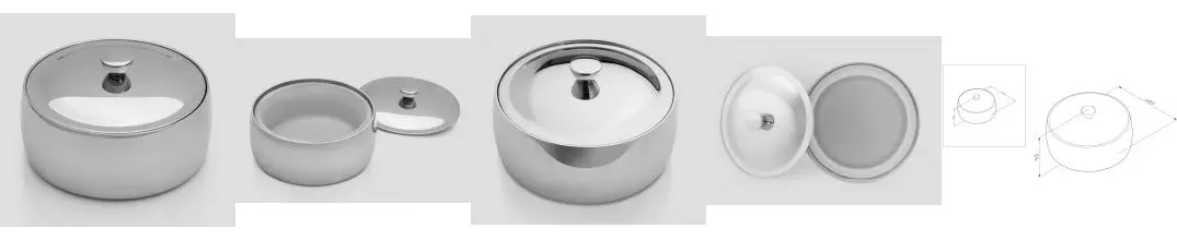 Шкатулка для украшений «Am.Pm» Sensation на стол хром