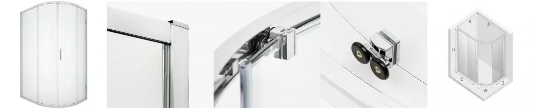 Душевой угол-ограждение «New Trendy» New Maxima Chrome 120/85 прозрачный/хром прямоугольно-асимметричный без поддона универсальный Душевой угол-ограждение «New Trendy» New Maxima Chrome 120/85 прозрачный/хром прямоугольно-асимметричный без поддона универсальный