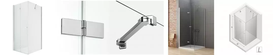 Душевой угол-ограждение «New Trendy» New Soleo Chrome 70/120 прозрачный/хром прямоугольный без поддона левый Душевой угол-ограждение «New Trendy» New Soleo Chrome 70/120 прозрачный/хром прямоугольный без поддона левый