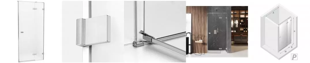Душевая дверь «New Trendy» Avexa Chrome 120/200 прозрачная/хром правая Душевая дверь «New Trendy» Avexa Chrome 120/200 прозрачная/хром правая