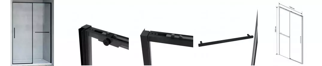 Душевая дверь «Vincea» Slim Soft VDS-1SS130CLB 130/200 прозрачная/чёрная Душевая дверь «Vincea» Slim Soft VDS-1SS130CLB 130/200 прозрачная/чёрная