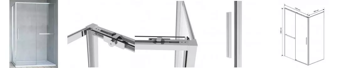 Душевой угол-ограждение «Vincea» Slim Soft VSR-1SS8012CL 120/80 прозрачный/хром прямоугольный без поддона универсальный Душевой угол-ограждение «Vincea» Slim Soft VSR-1SS8012CL 120/80 прозрачный/хром прямоугольный без поддона универсальный