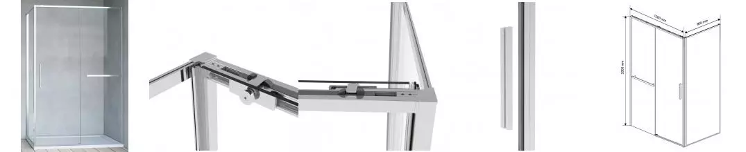 Душевой угол-ограждение «Vincea» Slim Soft VSR-1SS9012CL 120/90 прозрачный/хром прямоугольный без поддона универсальный Душевой угол-ограждение «Vincea» Slim Soft VSR-1SS9012CL 120/90 прозрачный/хром прямоугольный без поддона универсальный