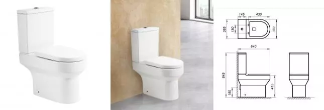 Унитаз компакт безободковый «Belbagno» Norma BB339T-BB339CPR (BB865SC) белый с сиденьем дюропласт с микролифтом белое Унитаз компакт безободковый «Belbagno» Norma BB339T-BB339CPR (BB865SC) белый с сиденьем дюропласт с микролифтом белое