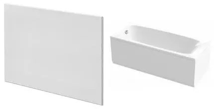 Торцевой экран под ванну «Cezares» ECO-F-70-SP-W37 (с крепежом) белый W37 универсальный Торцевой экран под ванну «Cezares» ECO-F-70-SP-W37 (с крепежом) белый W37 универсальный