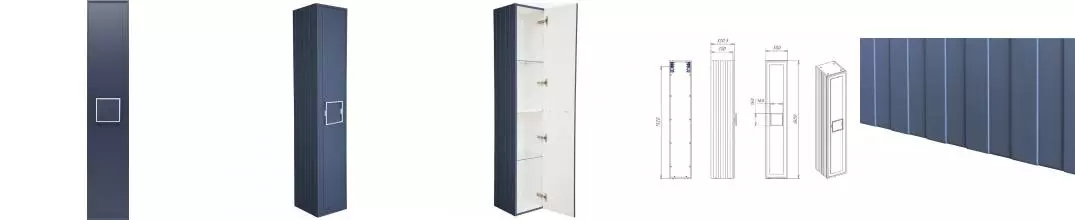Пенал «La Fenice» Cubo 30 Blu Grigio/ручки Bianco универсальный Пенал «La Fenice» Cubo 30 Blu Grigio/ручки Bianco универсальный