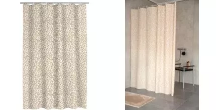 Штора для ванной «Ridder» Pardo 3107309 180/200 бежевая