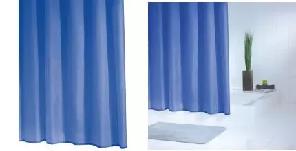 Штора для ванной «Ridder» Standard 31333 180/200 синяя