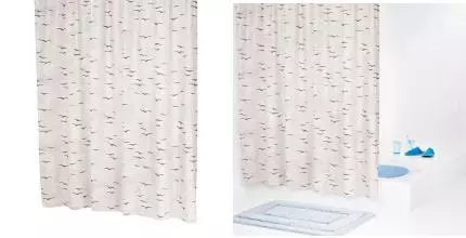 Штора для ванной «Ridder» Sylt 32319 180/200 бежевая