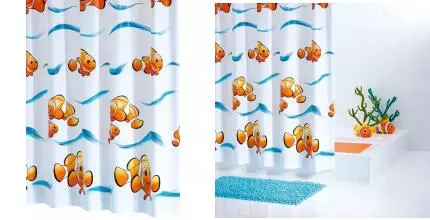 Штора для ванной «Ridder» Clown 33384 180/200 мультиколор