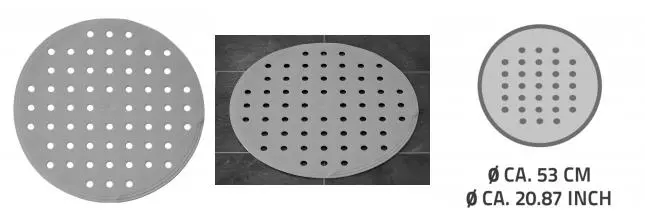 Противоскользящий коврик в ванну «Ridder» Action 167227 53/53 каучук серый Противоскользящий коврик в ванну «Ridder» Action 167227 53/53 каучук серый