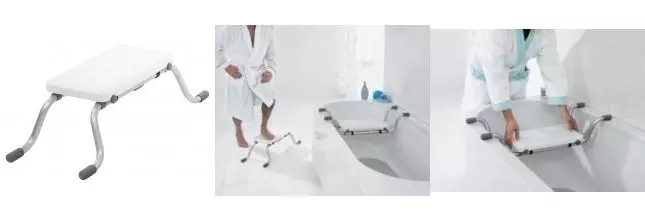 Сиденье в ванну «Ridder» Promo А0042001 на ванну белое