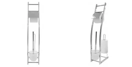 Стойка с аксессуарами «Ridder» Fabio 11110400 напольная хром