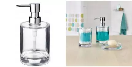 Дозатор для мыла «Ridder» Windows 2002500 на стол прозрачный