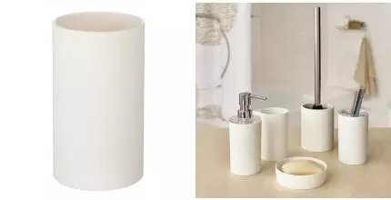 Стакан для зубных щёток «Ridder» Touch 2003109 на стол бежевый